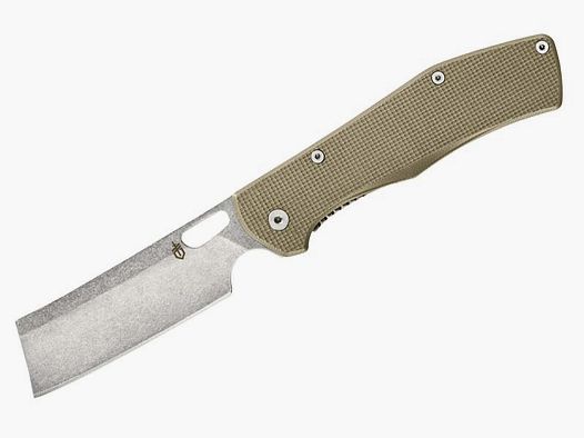 Gerber Einhandmesser FLATIRON, rostfreier 7Cr17MoV Stahl,, G10-Griffschale, Frame Lock