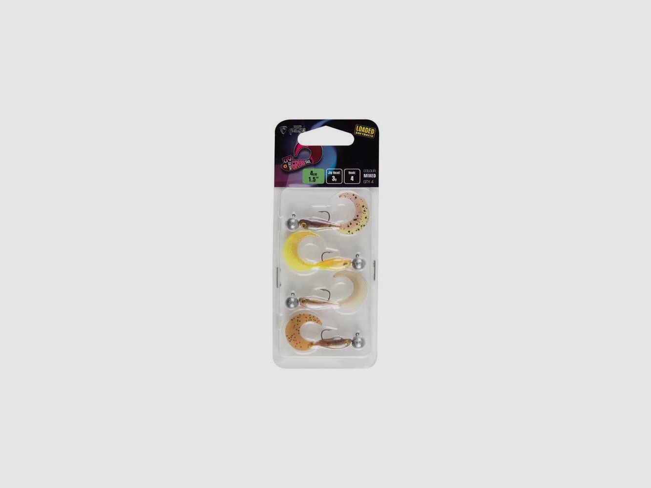 Kunstköder Fox Rage Micro Grub Tail 4cm MX UV