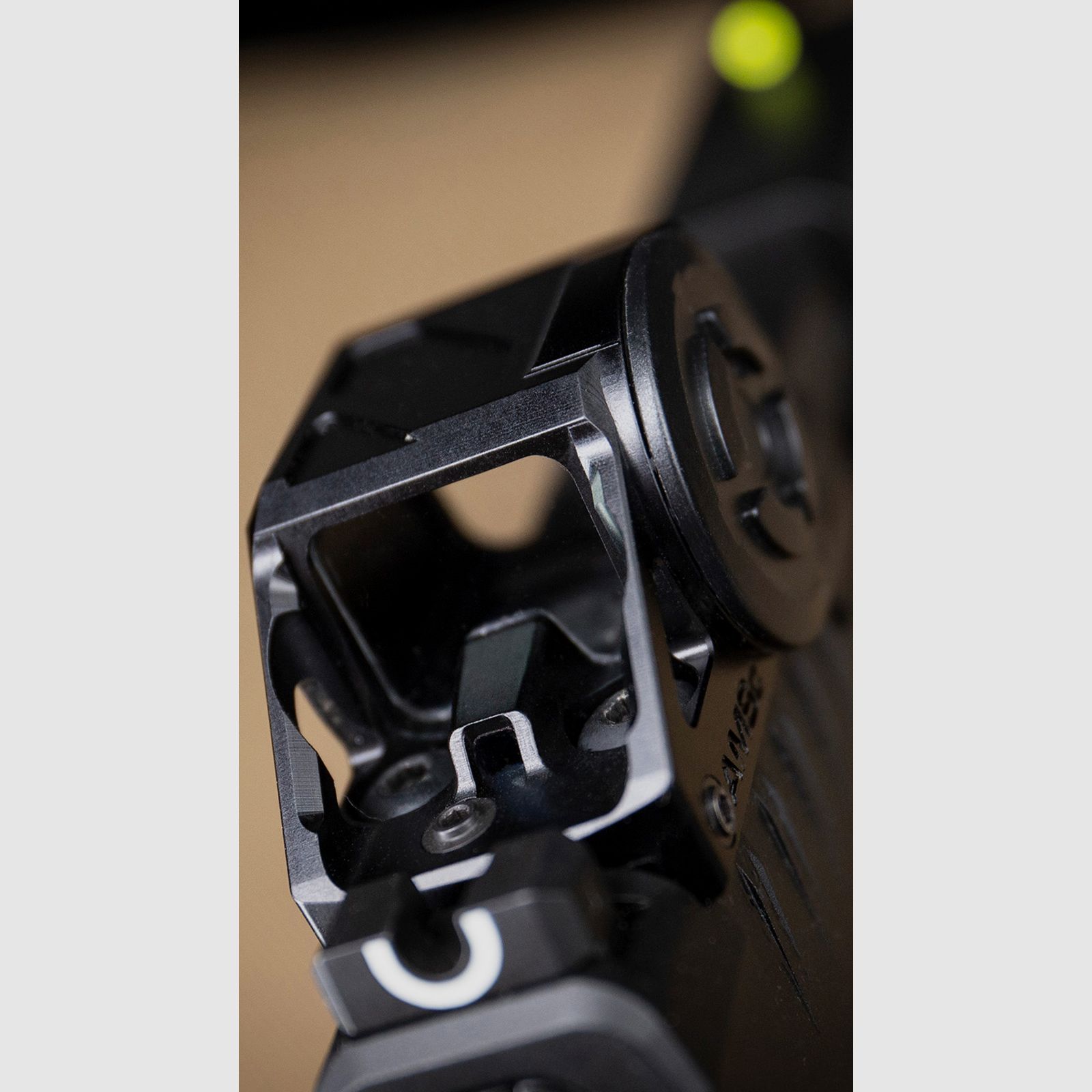 SHIELD Advanced Mini Sight Compact (AMSc) Celownik Czerwony – 4 MOA – Matowy Czarny