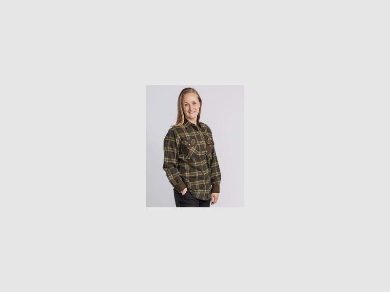 Pinewood Prestwick Exclusive Shirt W D.green/green, zdjęcie 1 z 2