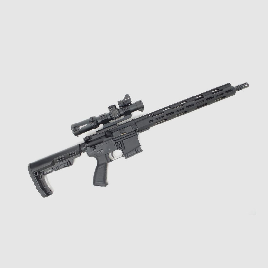 Messerschmitt AR15 16,75" Schwarz + Firefield Kommando Kit Bundle