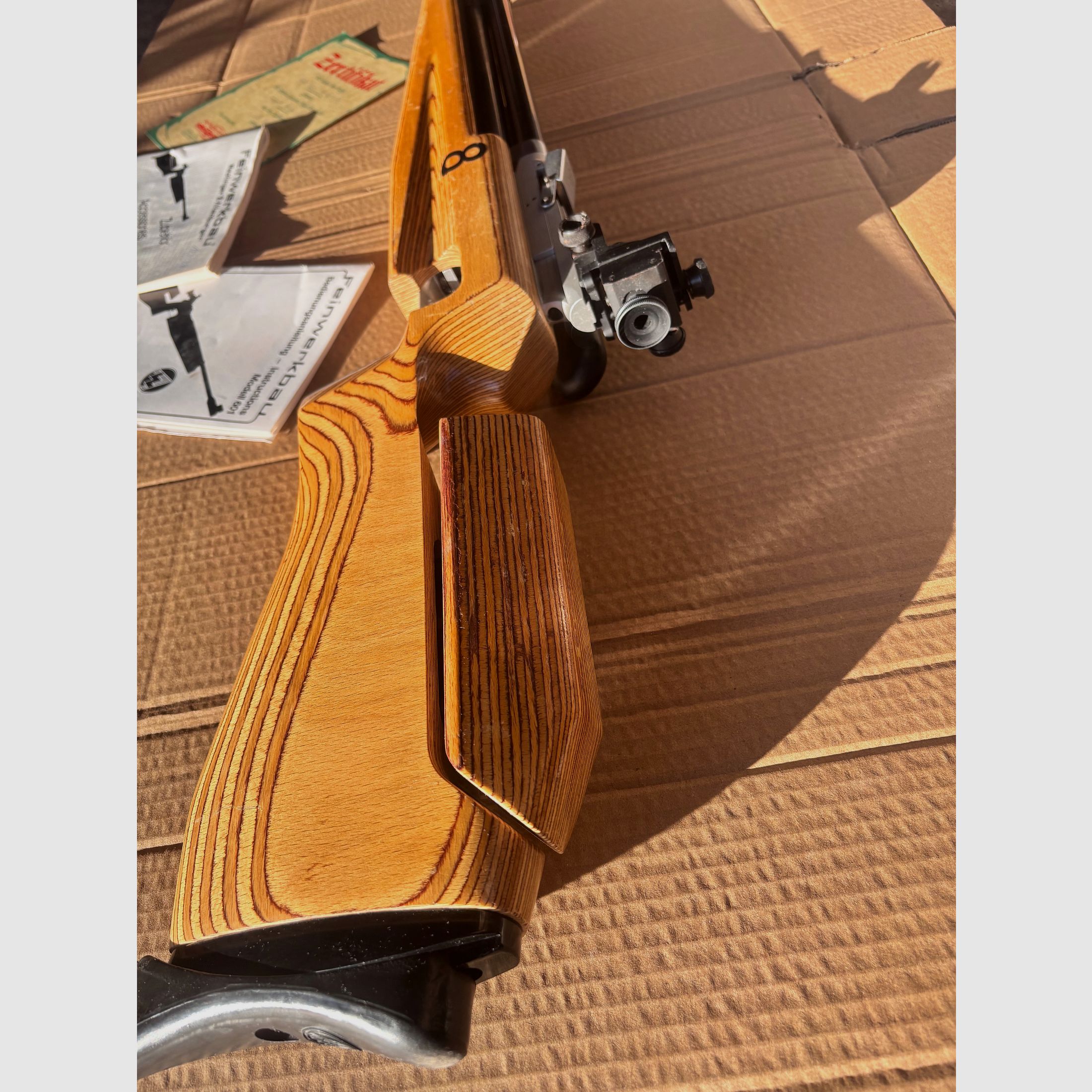 Fine work construction model 601 match air rifle/defective