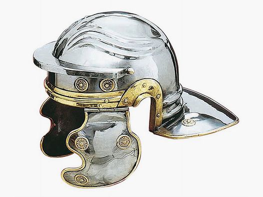 Roman helmet - legionary helmet made of armor steel