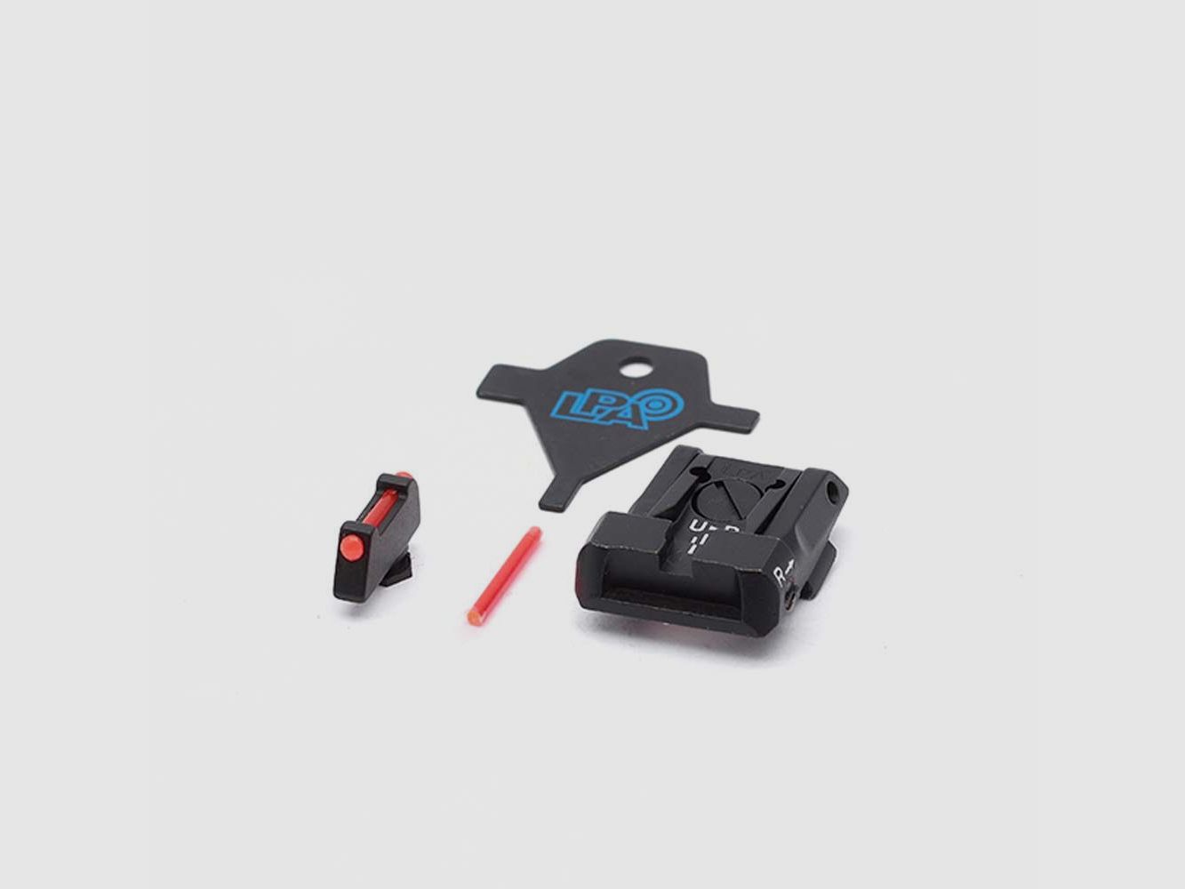 LPA SPS16GL6F Zestaw Regulowanej Sights do GLOCK z Przednią Włóknem Optycznym, zdjęcie 1 z 3