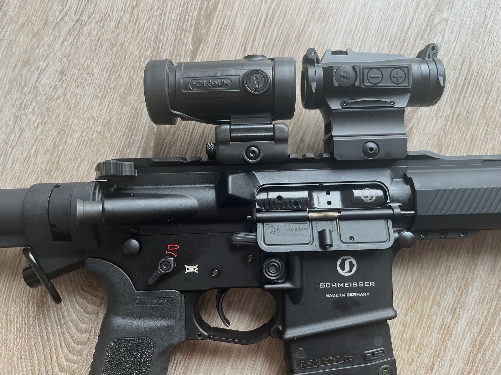 Schmeisser AR15 S4F Sport 10,5 Zoll inkl. Optik