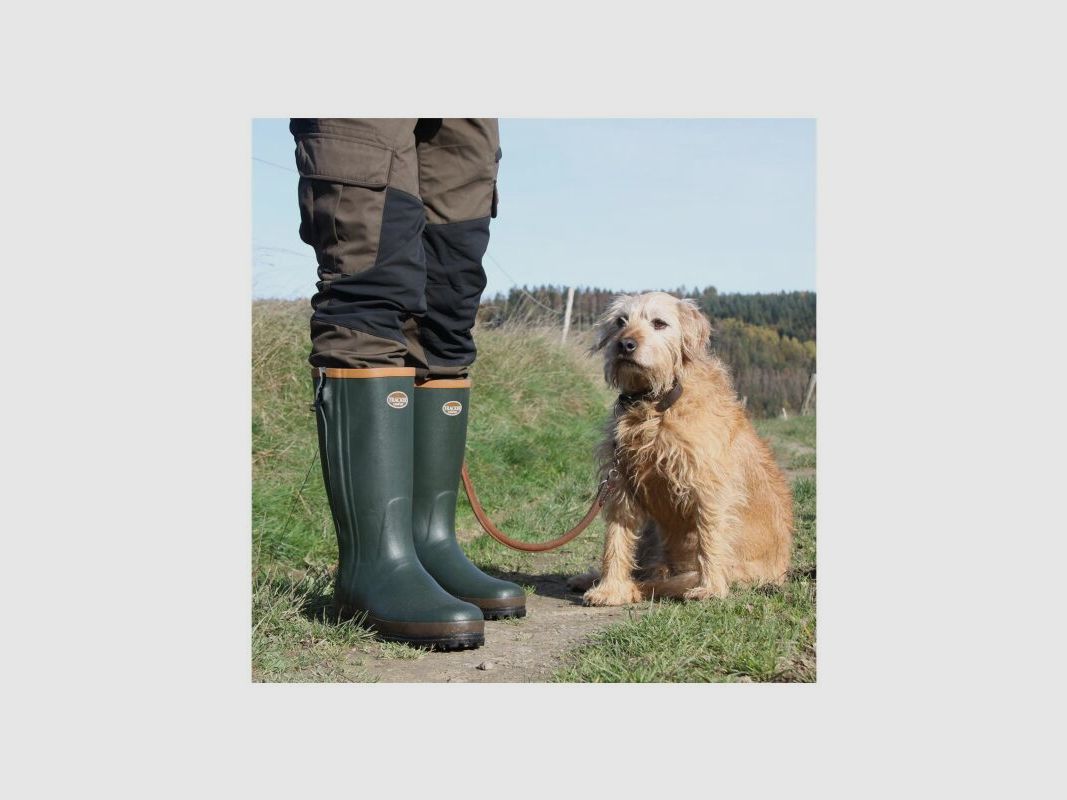 Tracker Neopren Comfort Gummistiefel Dark Olive