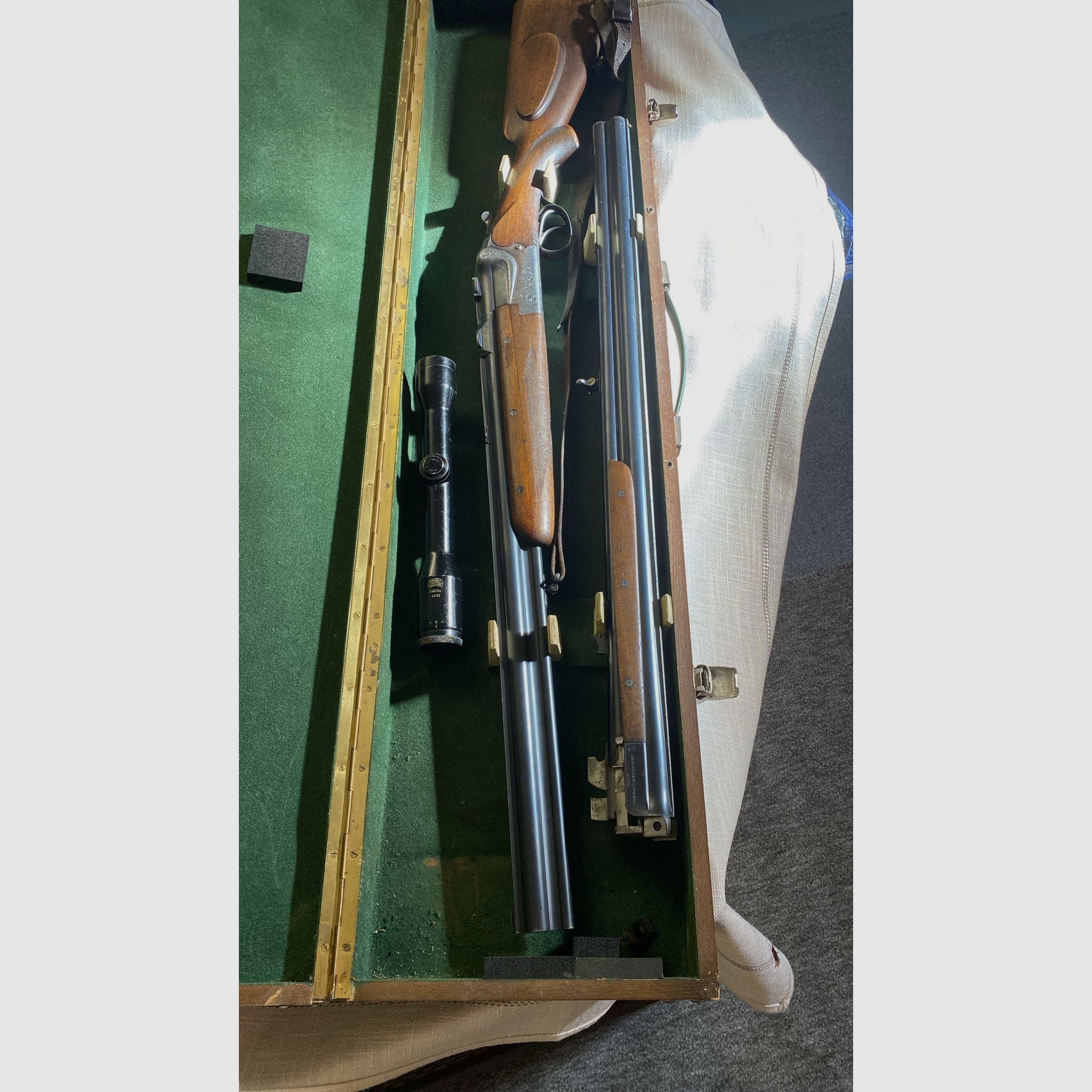 Merkel Bockbüchse 7x57R und Wechsellauf 16/70