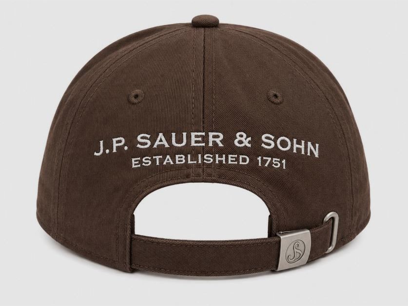 Sauer Logo Cap Chocolate, billede 2 af 2