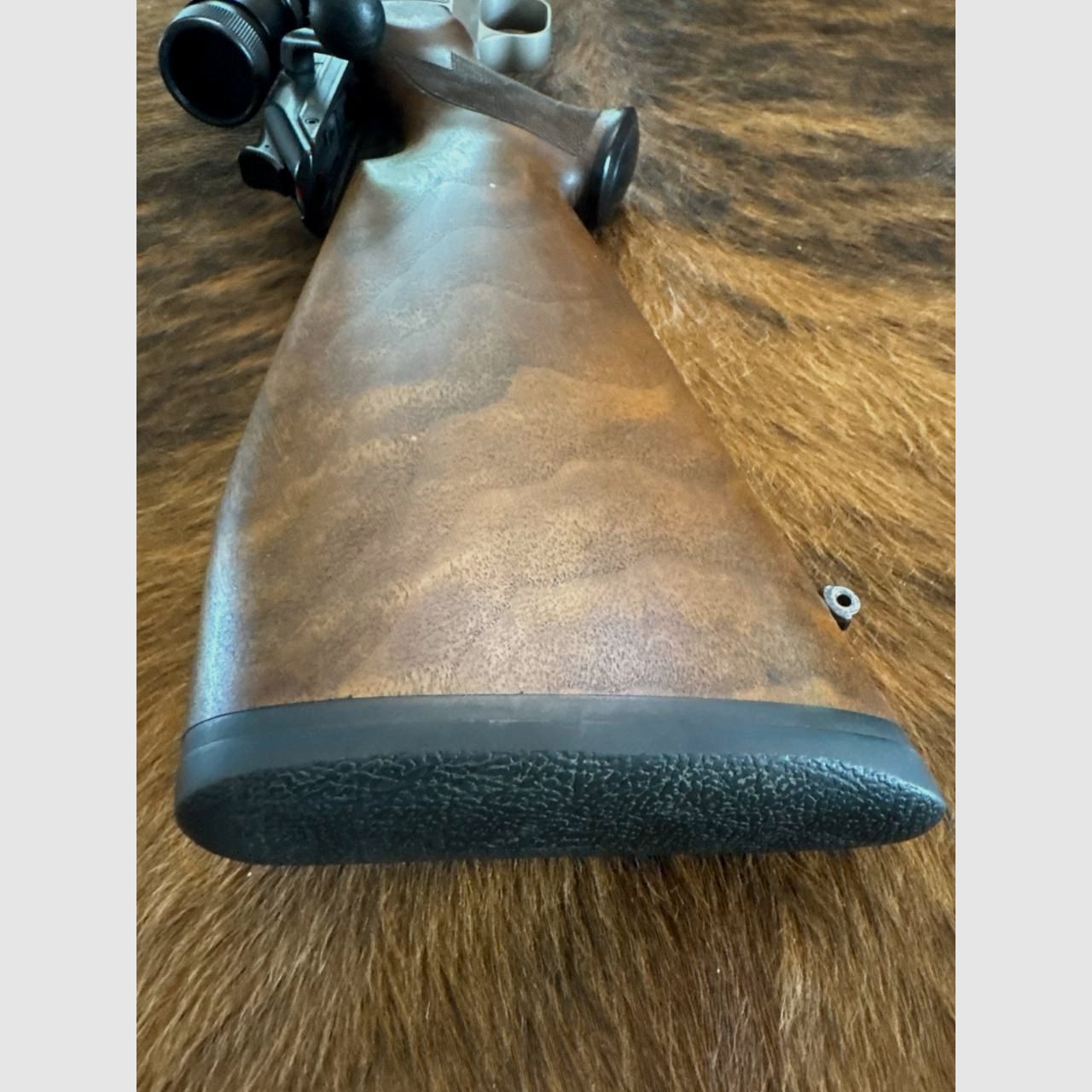 Blaser R93 Geradezugrepetierer Kaliber .30-06 mit Original Blaser Sattelmontage und Zieloptik Frankonia 3–12×56, Absehen 4