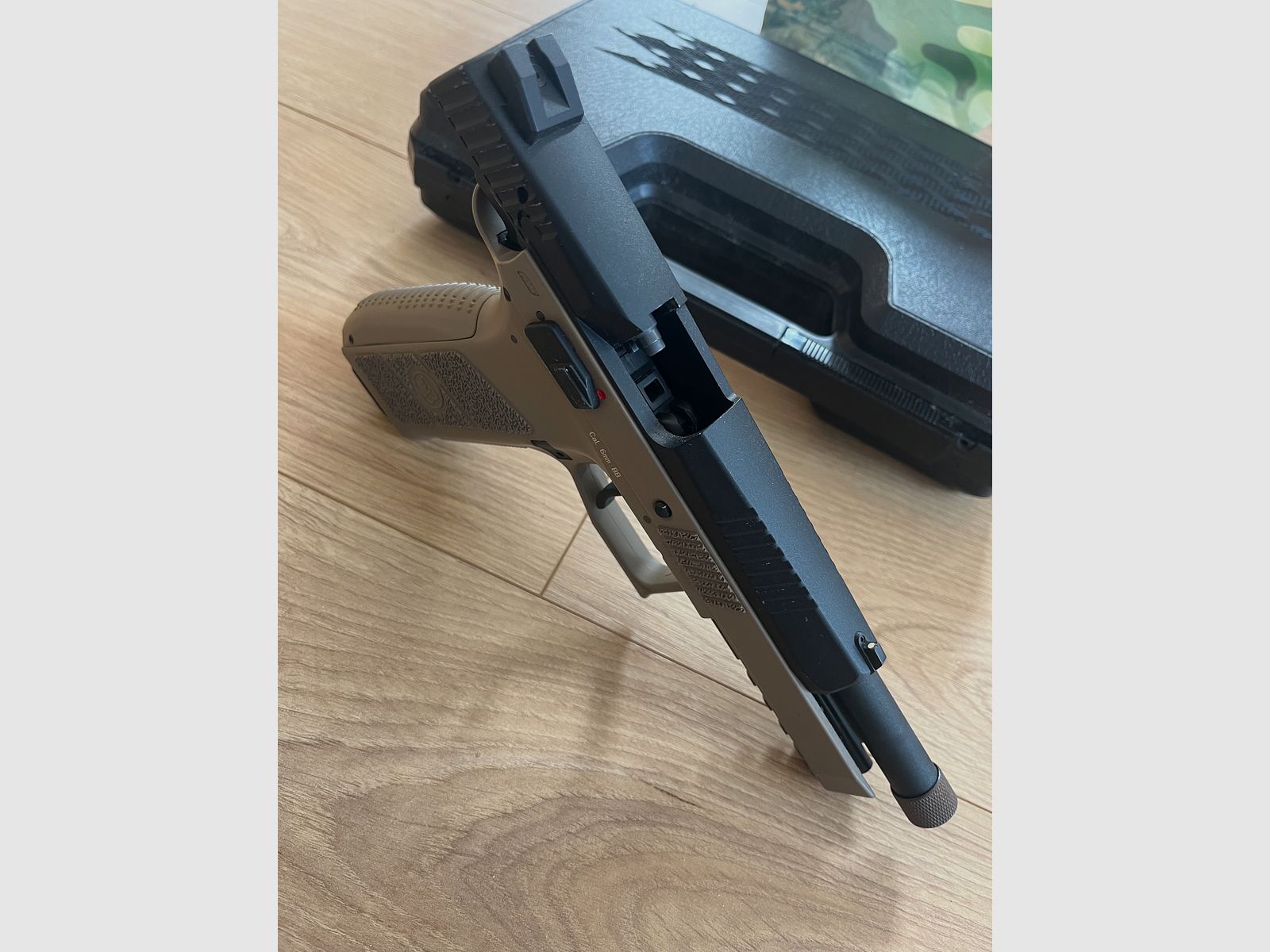 KJ Works CZ P09 Airsoft 6mm with metal slide