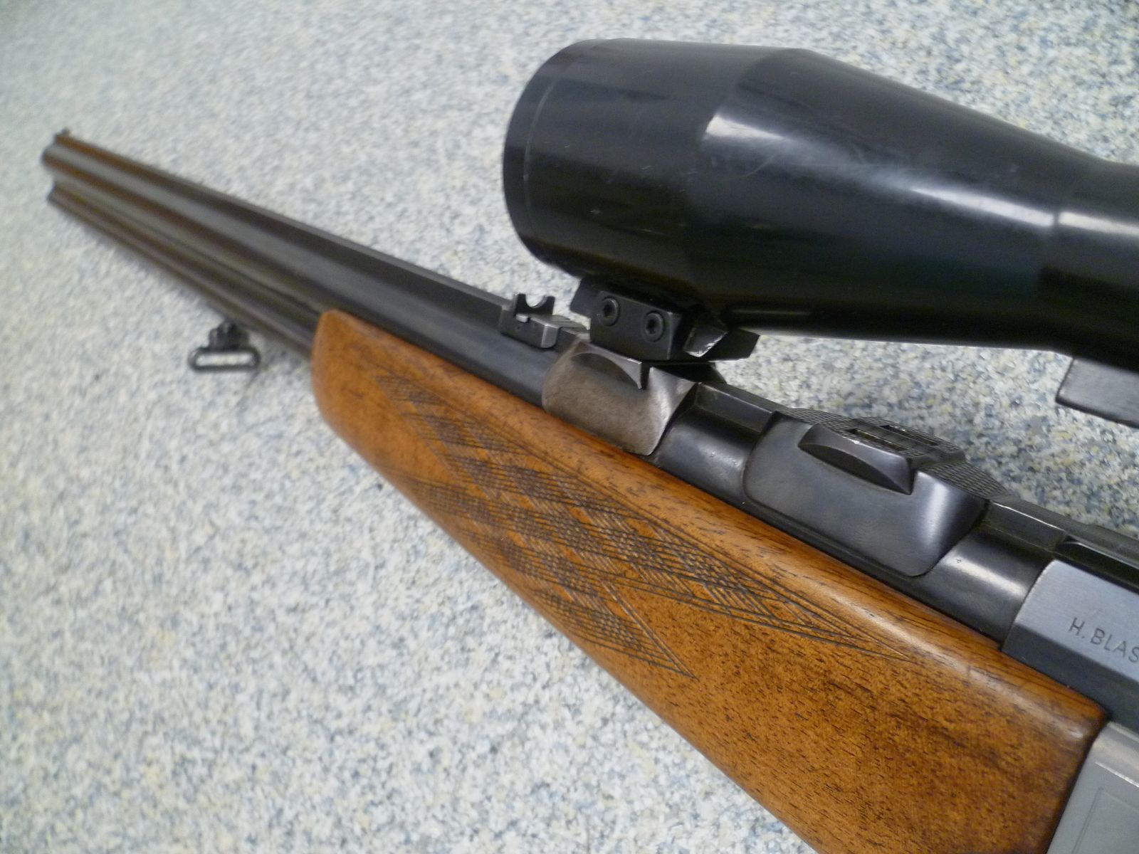 Bockbüchsflinte Blaser 16/70 & 5,6x50R Magnum
