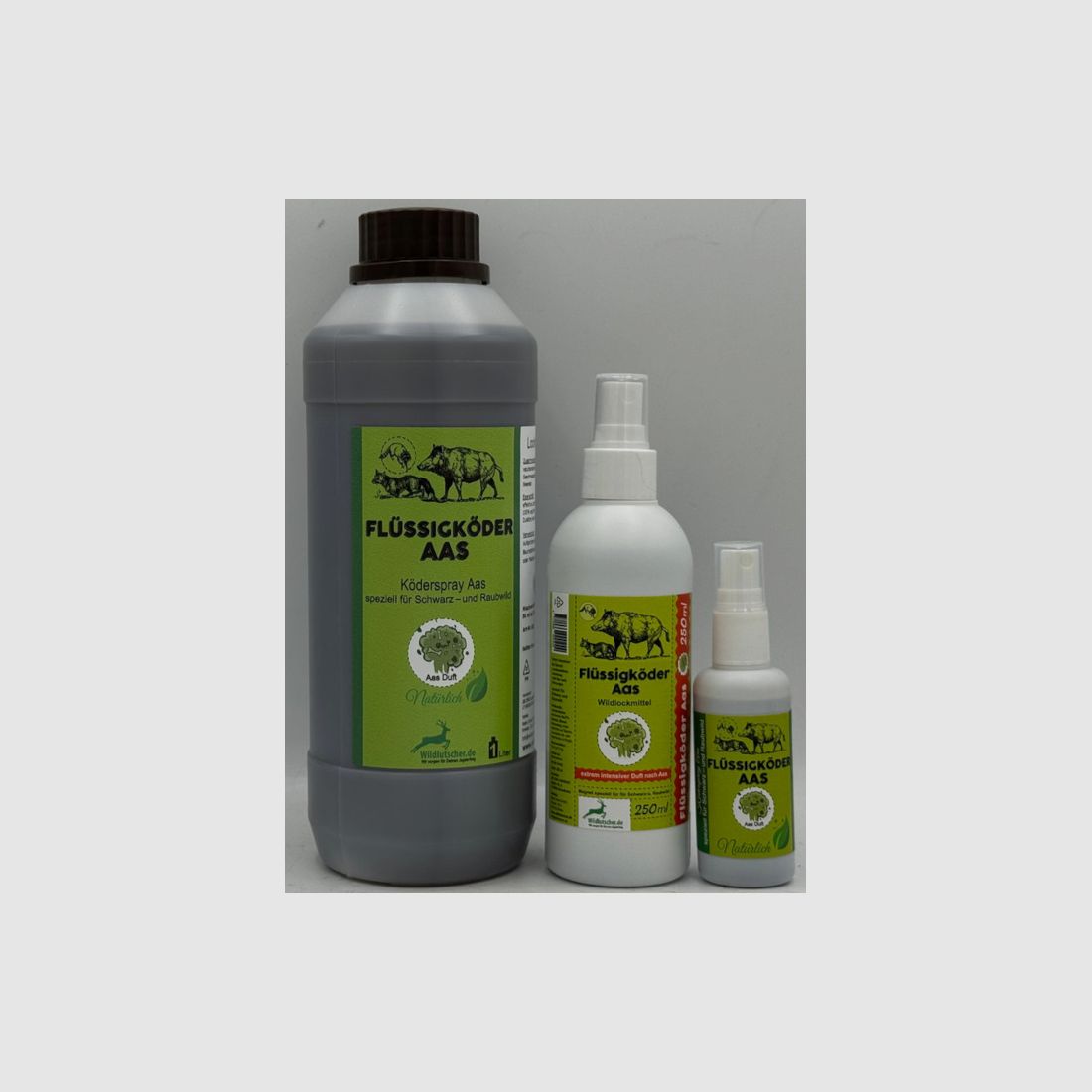 Wildlutscher Flüssigköder und Köderspray verschiedene Varianten