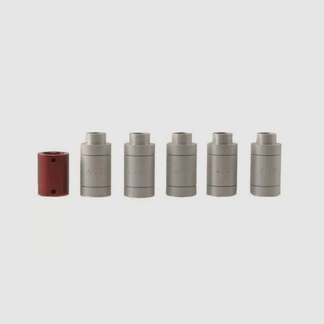 Hornady Lock-N-Load Headspace Kit with Body / Verschlussabstandslehre Set mit 5 Einsätzen