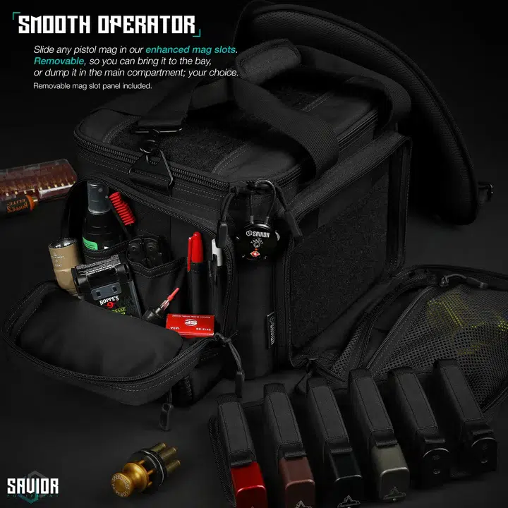 Shooting Bag SAVIOR SPECIALIST RANGE BAG schwarz, Bild 7 von 7