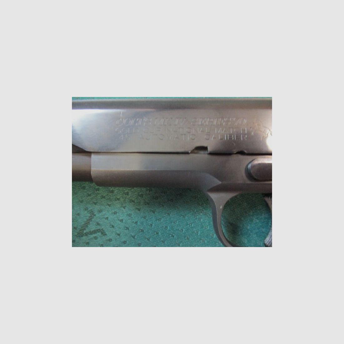 Sportpistole Pistole Colt Gold Cup Series 70 sehr gut 1911