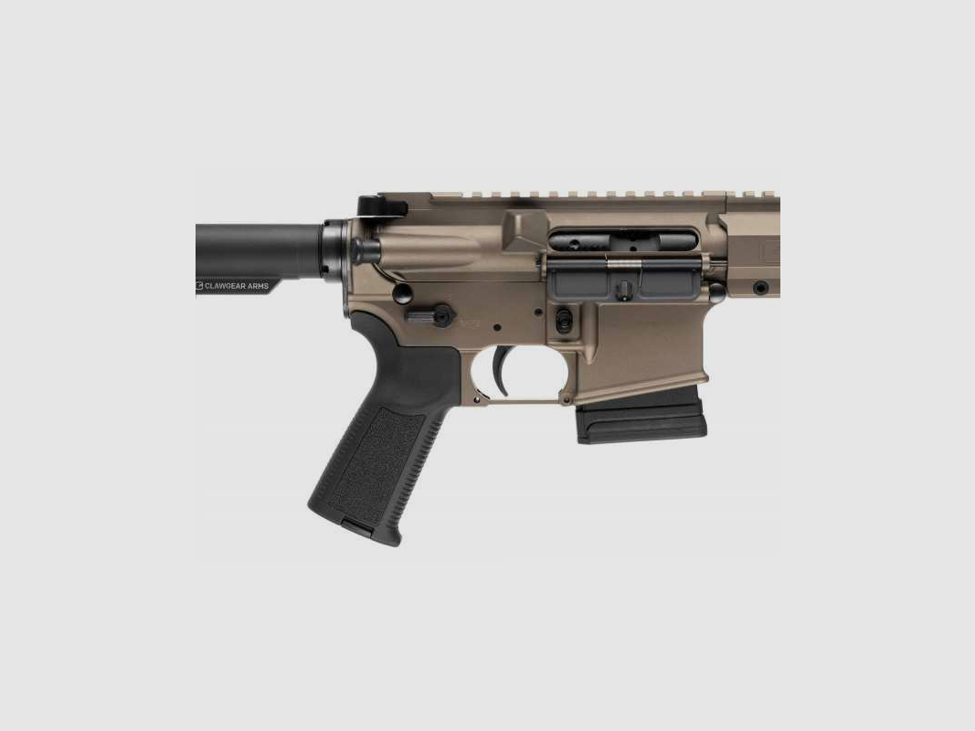 Clawgear 14.5'' CG15 .223 REM Semi-Automatic Rifle Midnight Bronze Brown