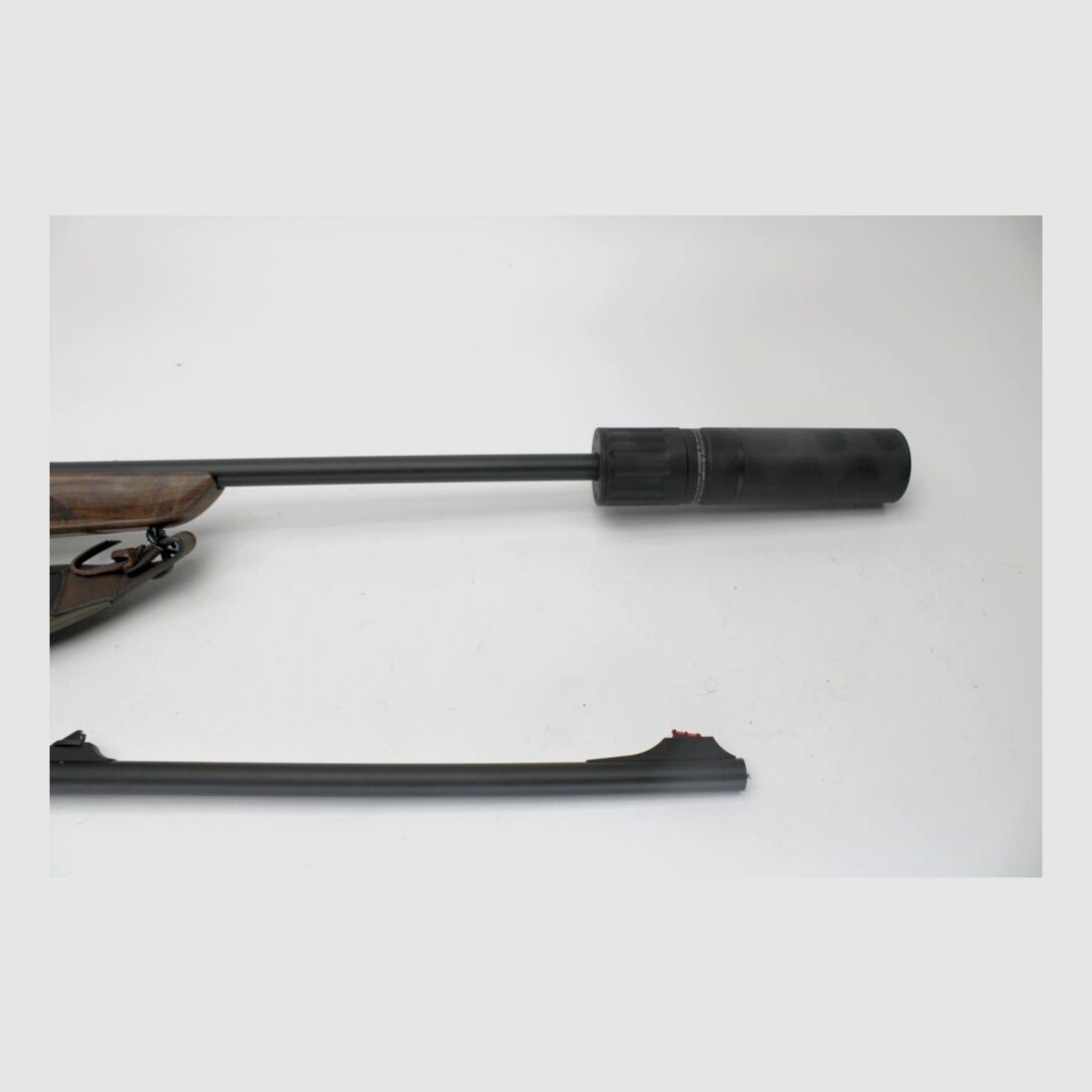 Merkel RX HELIX BLACK DS mit Wechsellauf und HLX Dämpfer und Dentler Basis	 .308Win + 8x57JS