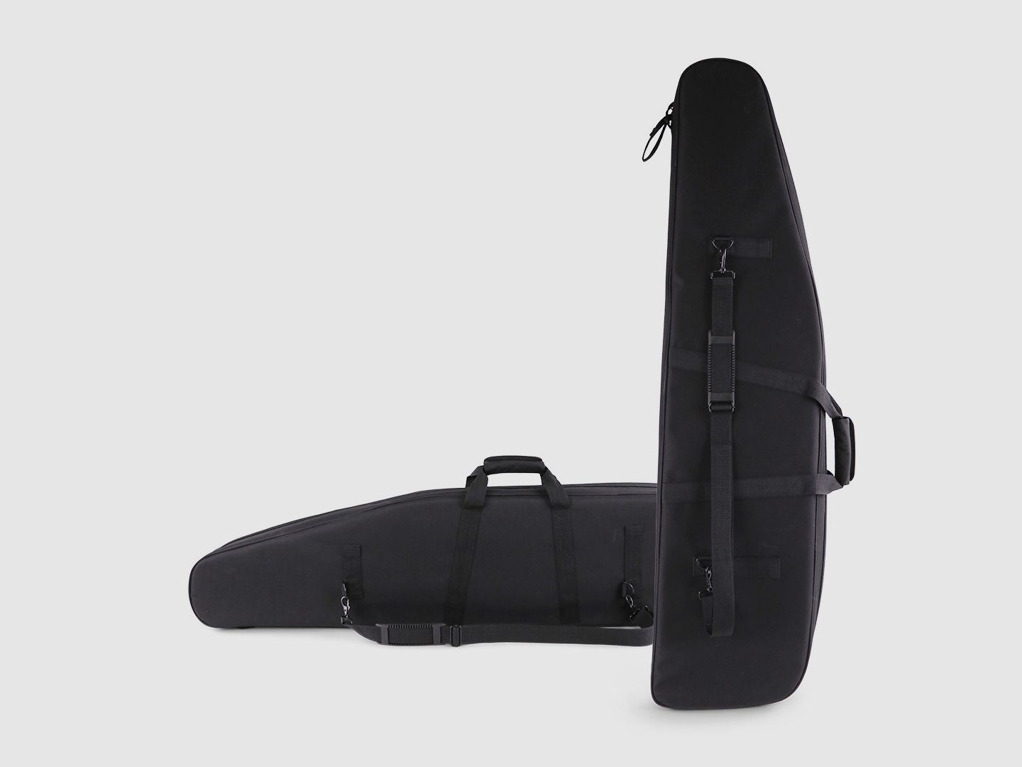 Bolsa de armas de invierno W9 122 cm - acolchada, repelente al agua, bloqueable (Noche) (JM-W9-RIFLE-BAG)