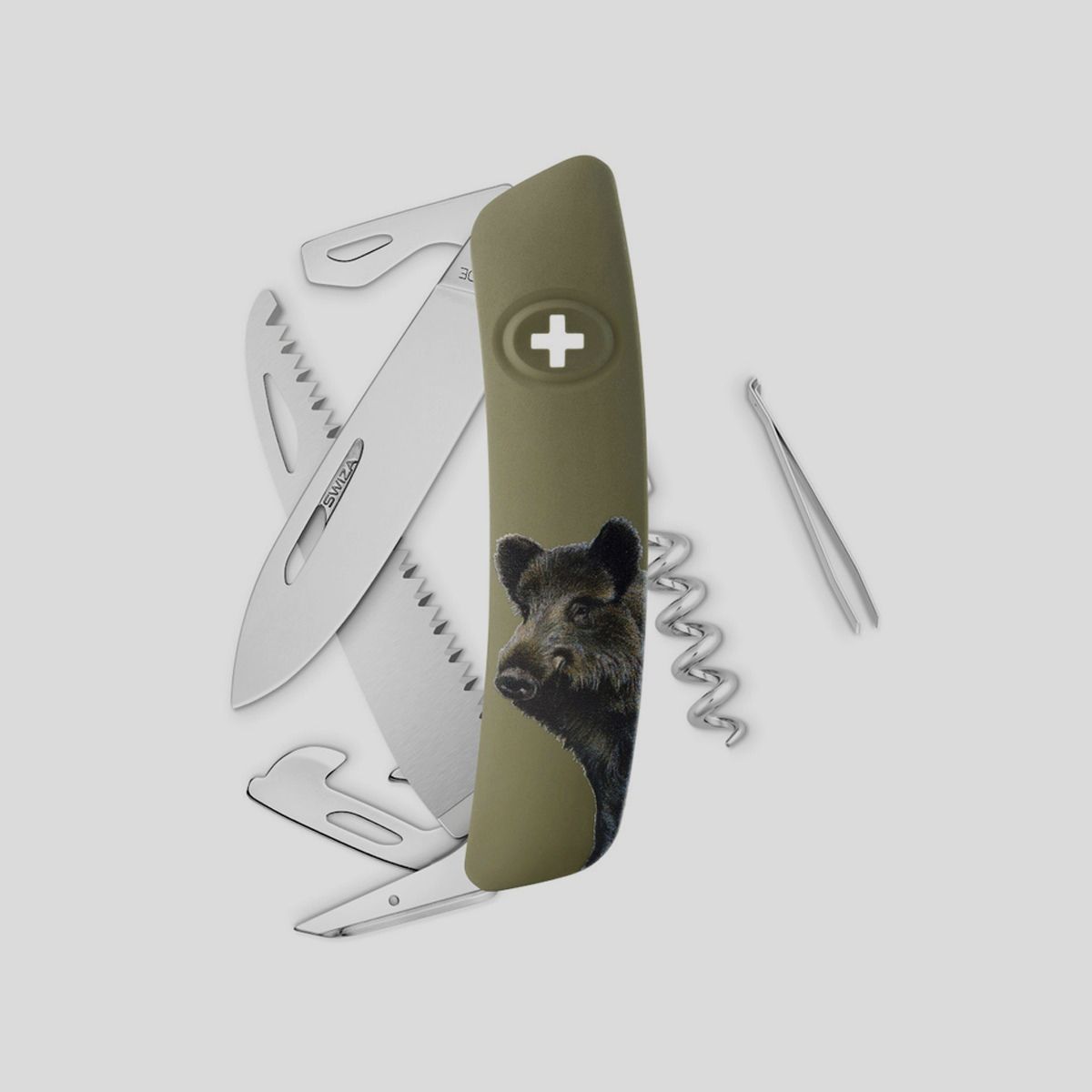 Swiza – D05 Sanglier Olive KNB.0050.HU06, Bild 1 von 3