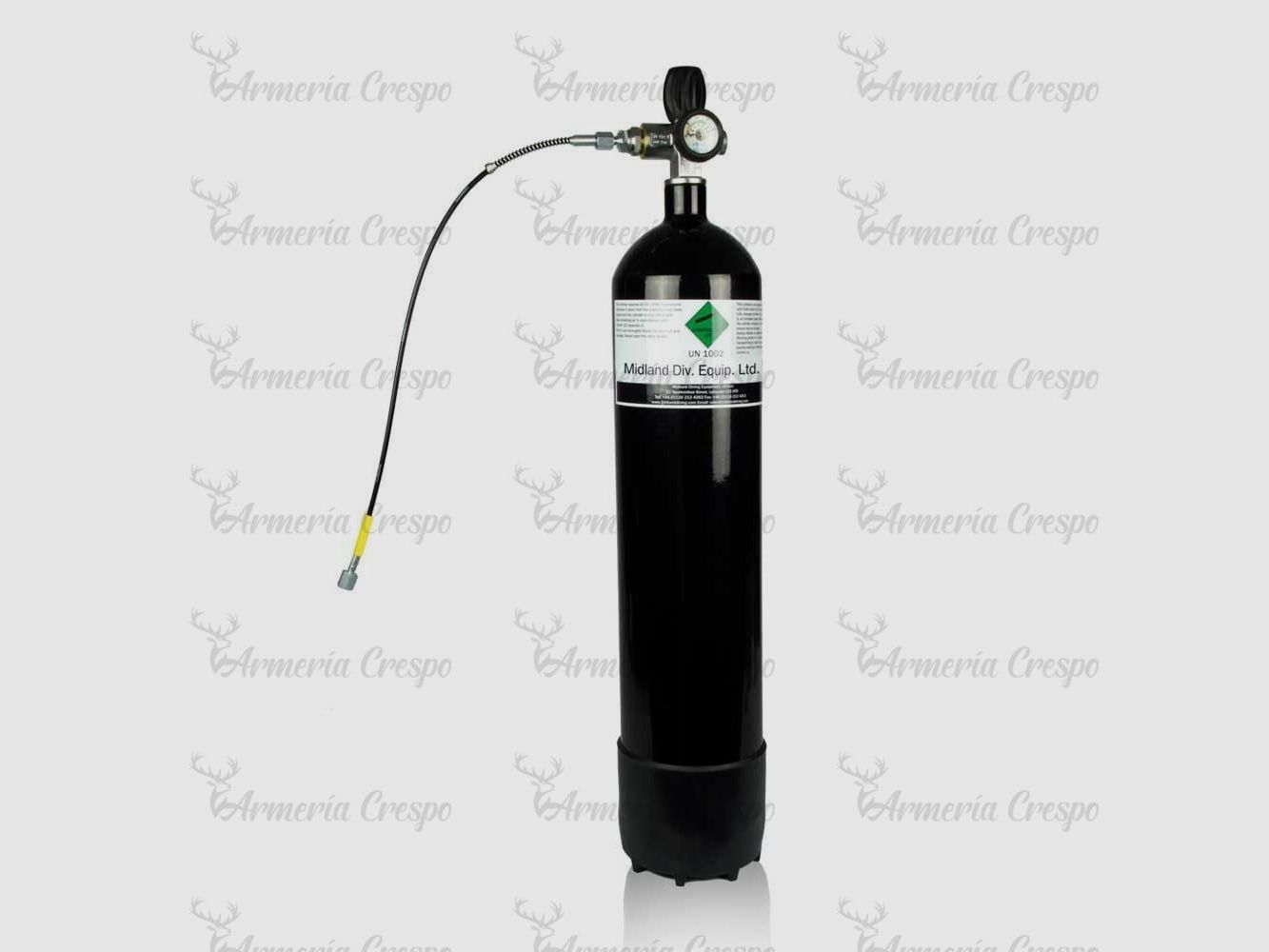 FLASCHE 7 LITER PCP 300 BAR KOMPLETTSET, Bild 1 von 4