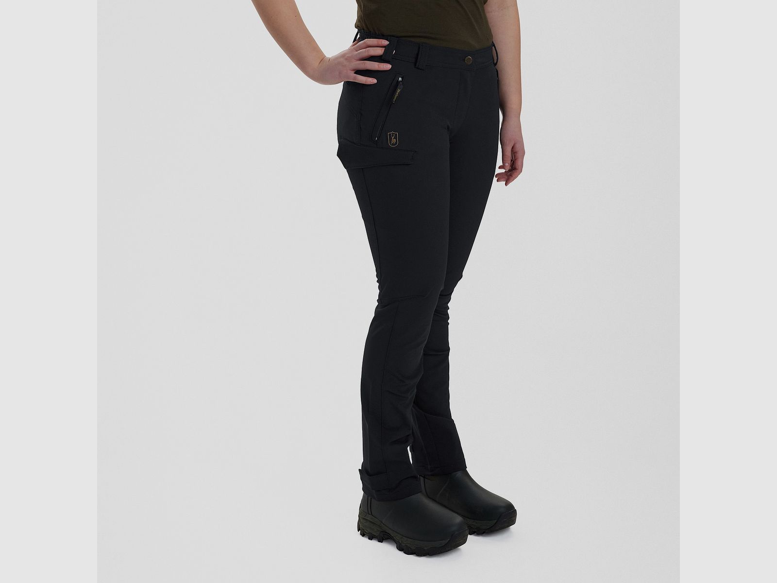 Deerhunter Lady Ann Full Stretch Trousers Black 36