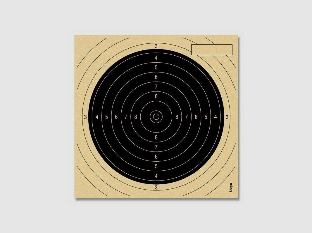 Pistol target 50 meters 250 pcs.
