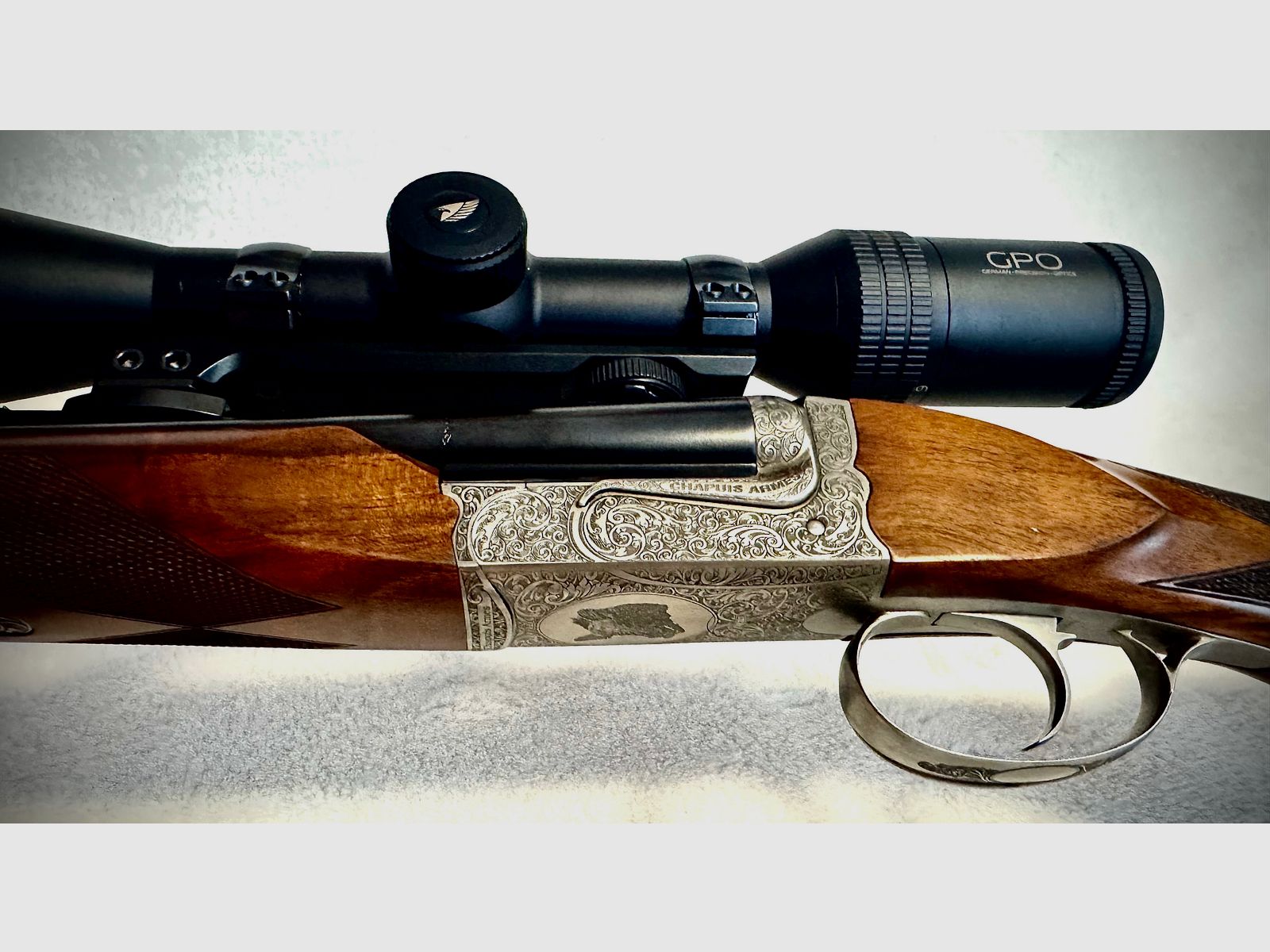 Double express Chapuis X4 8x57IRS éjecteurs mono-détente