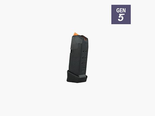 Glock Magazin G26+2 9mm Para 12 Schuss Zubringer Orange