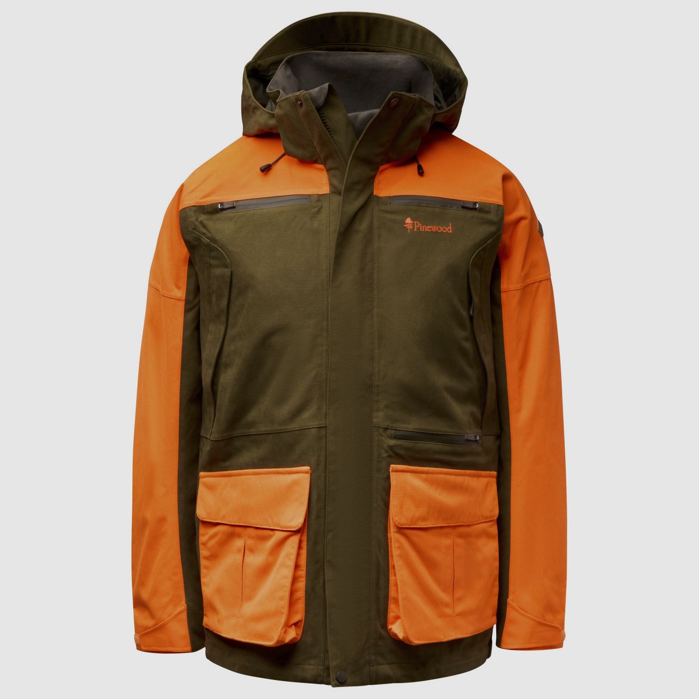 Pinewood Furudal Jacket 5918 Olive Green/Orange 3XL, image 1 of 9