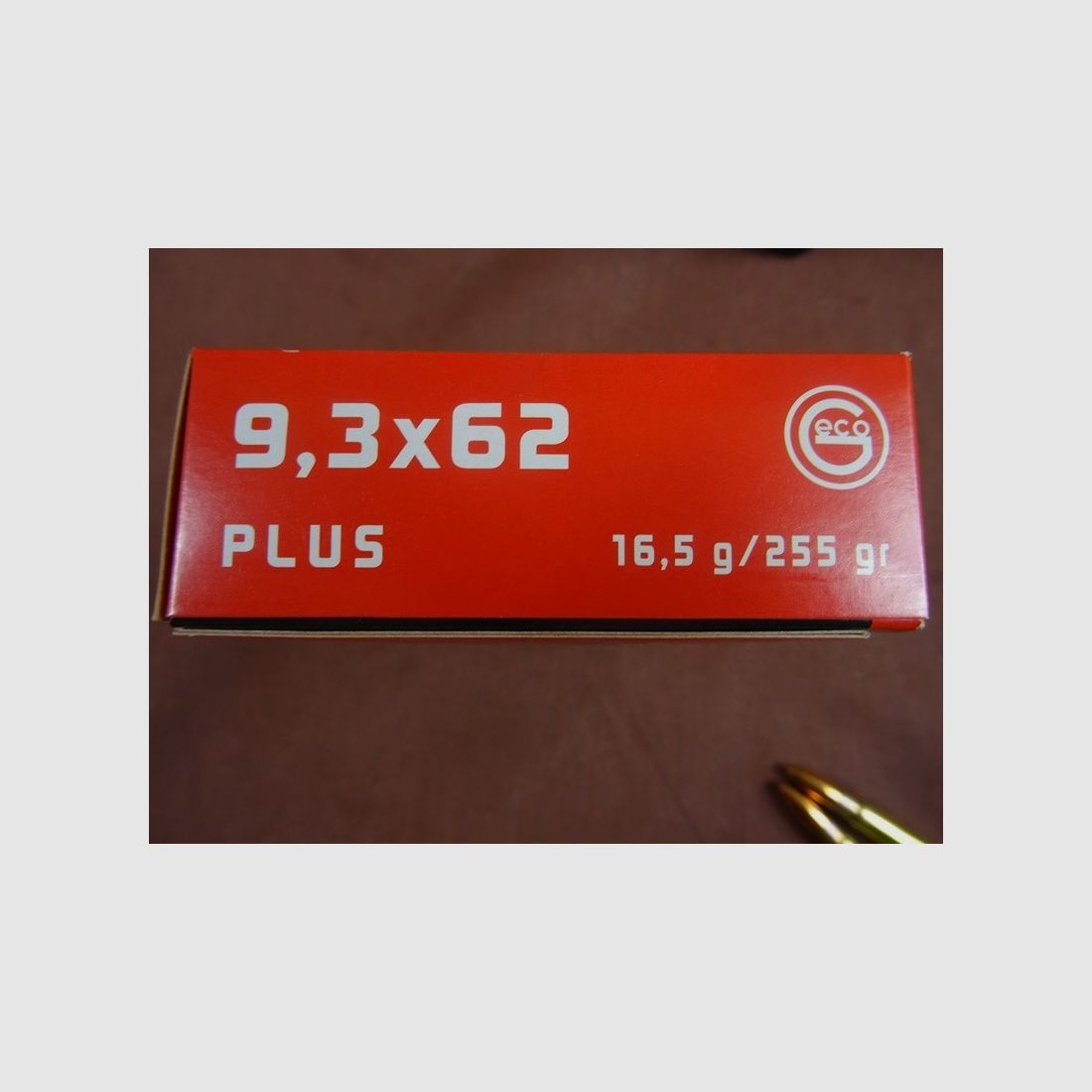 Geco Munition 9.3x62mm Plus 16.5g/255grs [C2-3], Bild 2 von 3