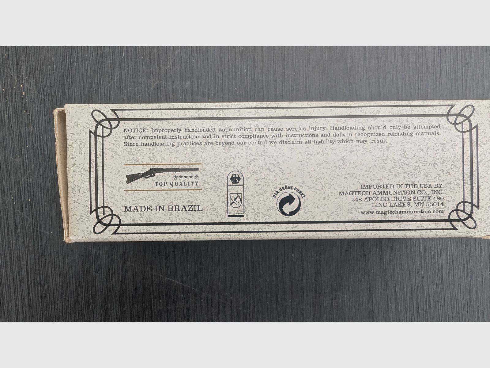 Munition Magtech .45 Colt, 45 LC, .45 Long Colt, .45-250