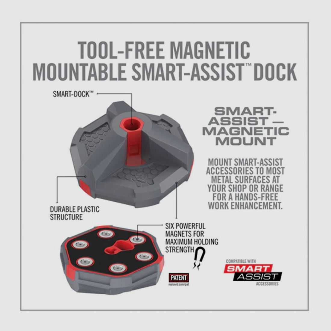 Real Avid Smart-Assist Soporte Magnético