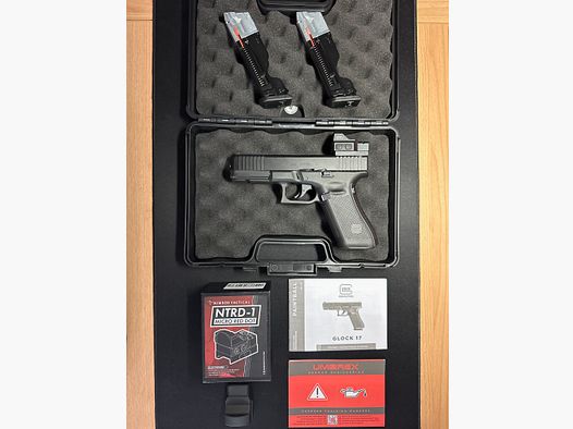 Glock 17 Gen. 5 T4E  CO2- RAM Pistole Kal. .43 