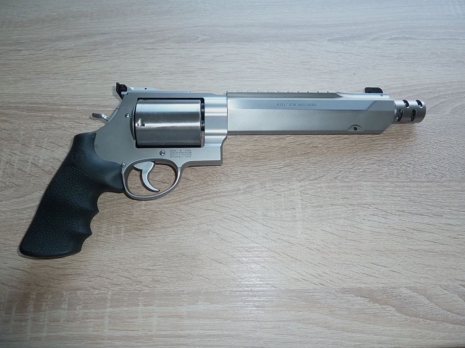 S&W Revolver 460 XVR Performance Center, 7,5" in Stainless matt