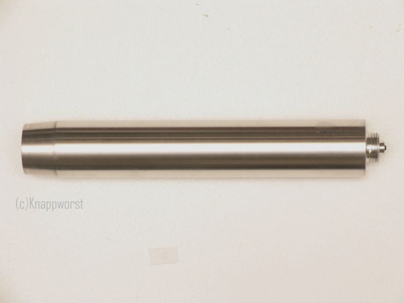 Pressluftkartusche LuPi lang Original FWB silber