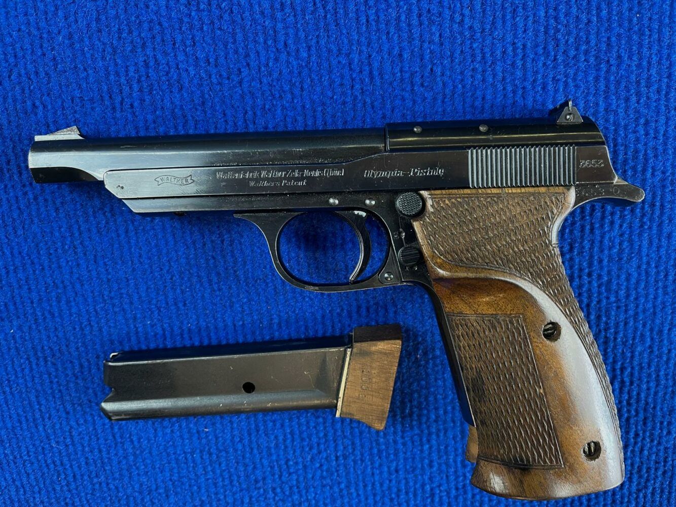 Walther Zella-Mehlis Olympia Pistole