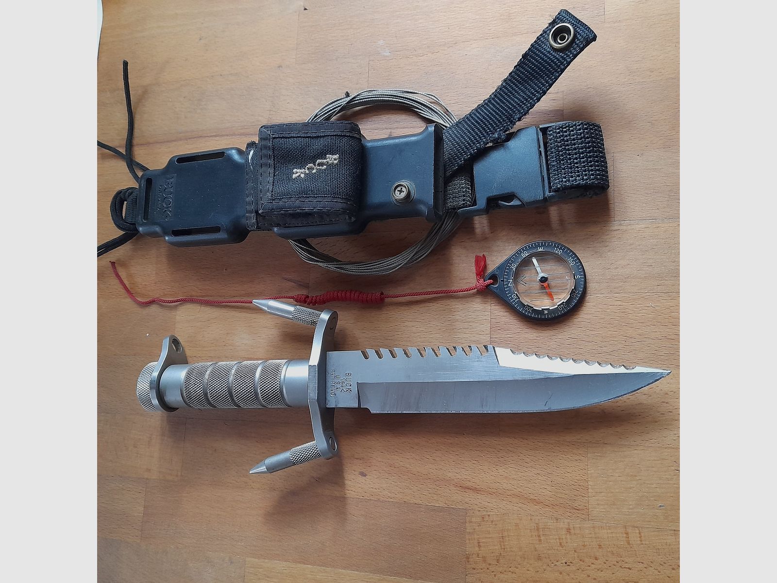 Survival Messer "Buck Master 184 vor ca. 30 Jahren gekauft