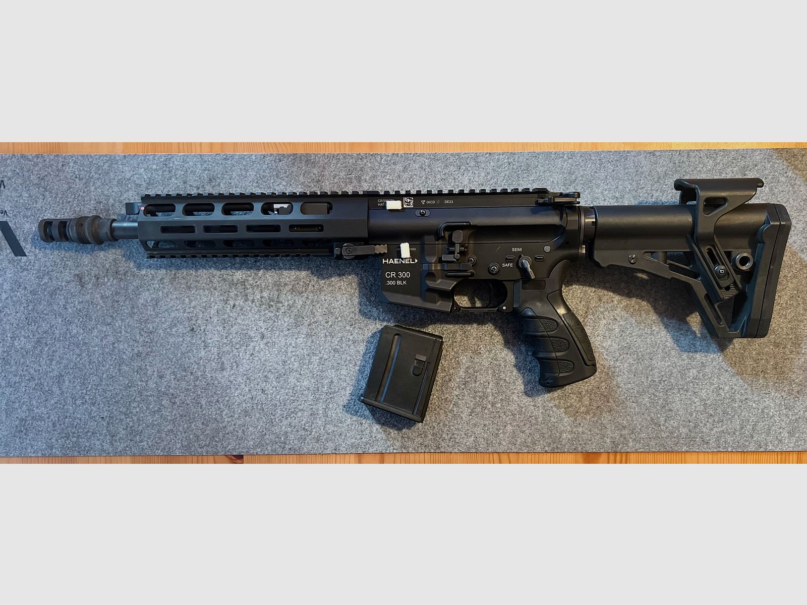 Haenel CR300 met Triggertech trekker .300 AAC Blackout