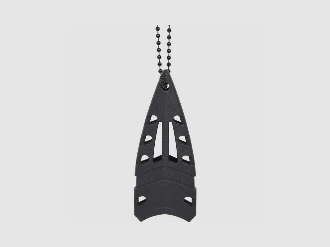 Haller Neck Knife Umhängemesser beidseitig geschliffen Dolch-Klinge