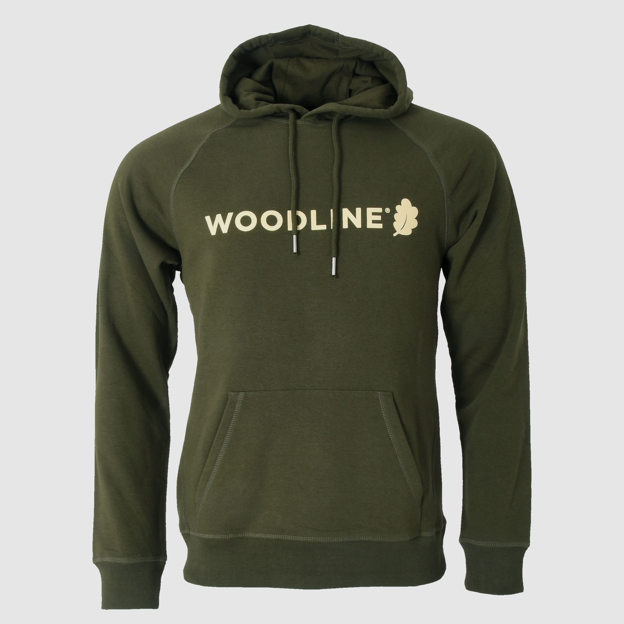 Woodline Felpa con cappuccio Verde - 3XL