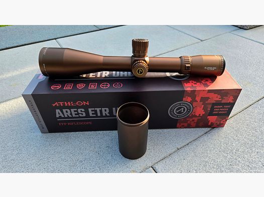 Athlon Ares ETR 4,5-30x56 FFP UHD in braun