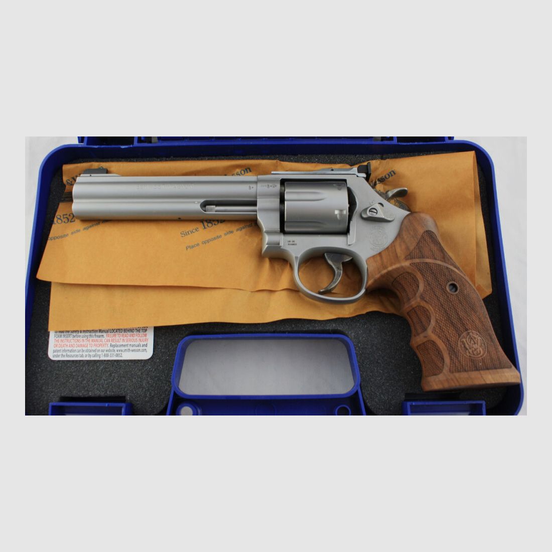 Smith & Wesson 686 Target Champion Revolver stainless matt S&W Mod.686