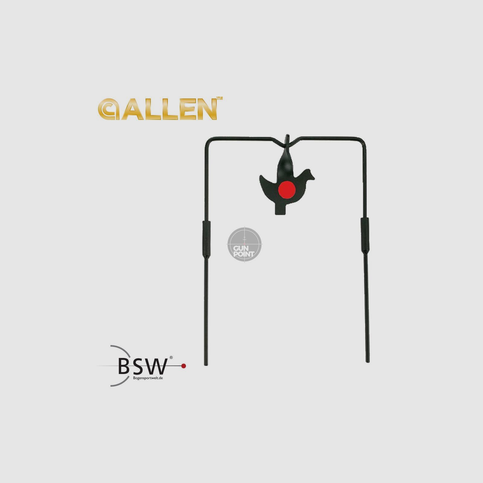 ALLEN Metal Spinner Target - bewegliche Zielscheibe aus Metall