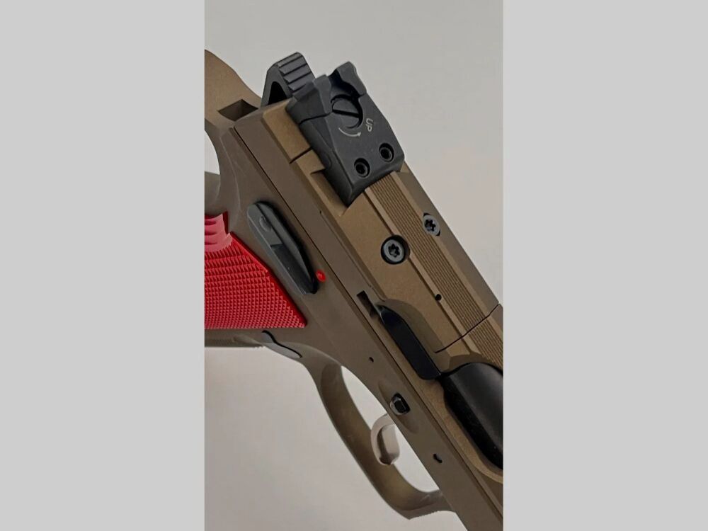 CZ Česká zbrojovka a.s. CZ SHADOW 2 Spécial "Jagdlounge BRONZE BRÛLÉ ROUGE Édition" NEU 9mmLuger