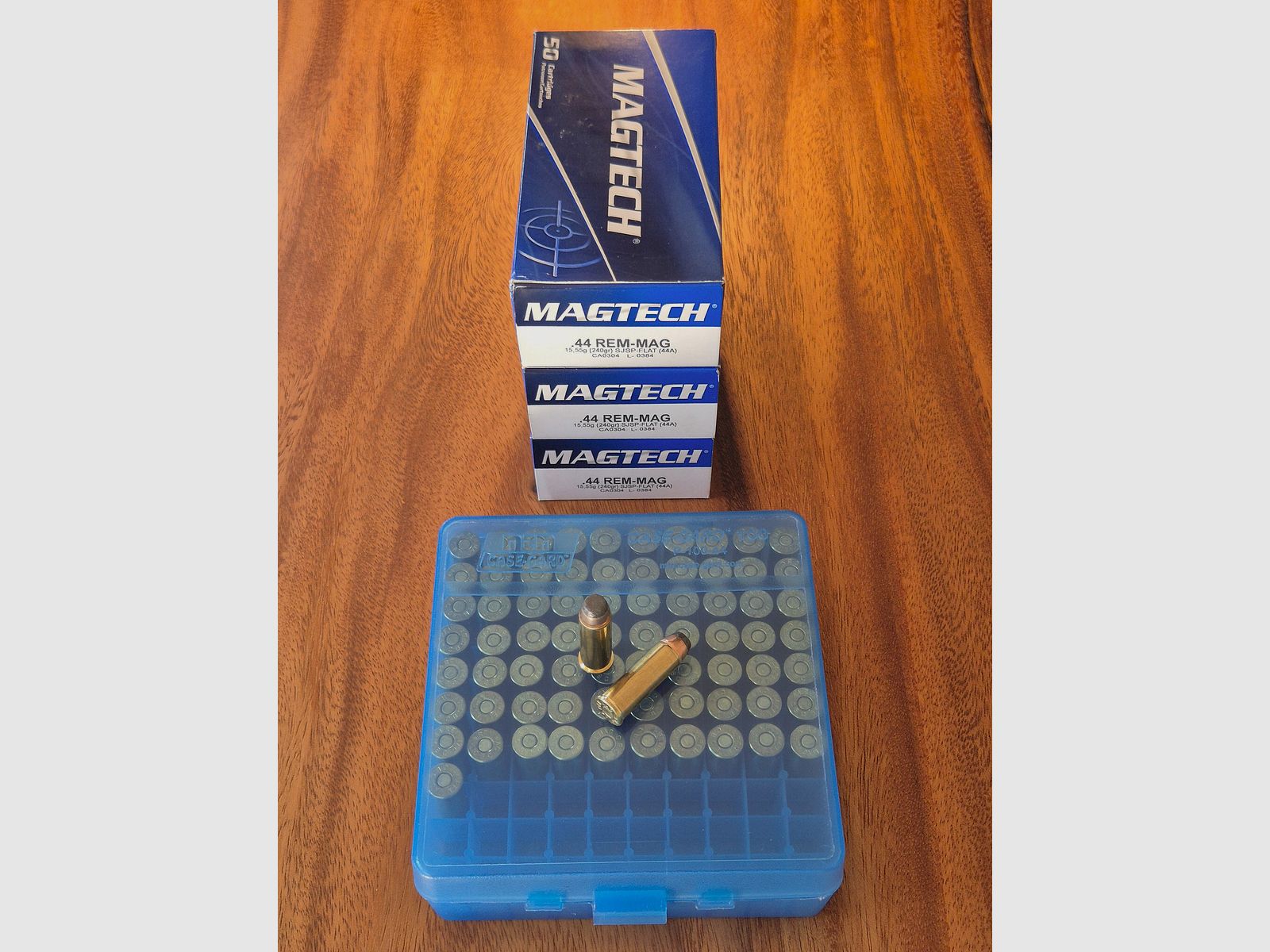 Magtech SJSP-Flat, .44 Rem-Mag, 15,55g / 240gr – 223 Patronen