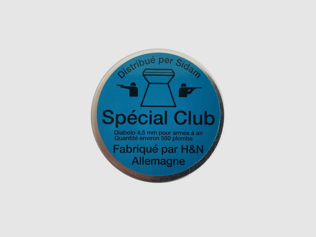 BOITE DE 500 BALLES H&N SPÉCIAL CLUB CAL.4.5