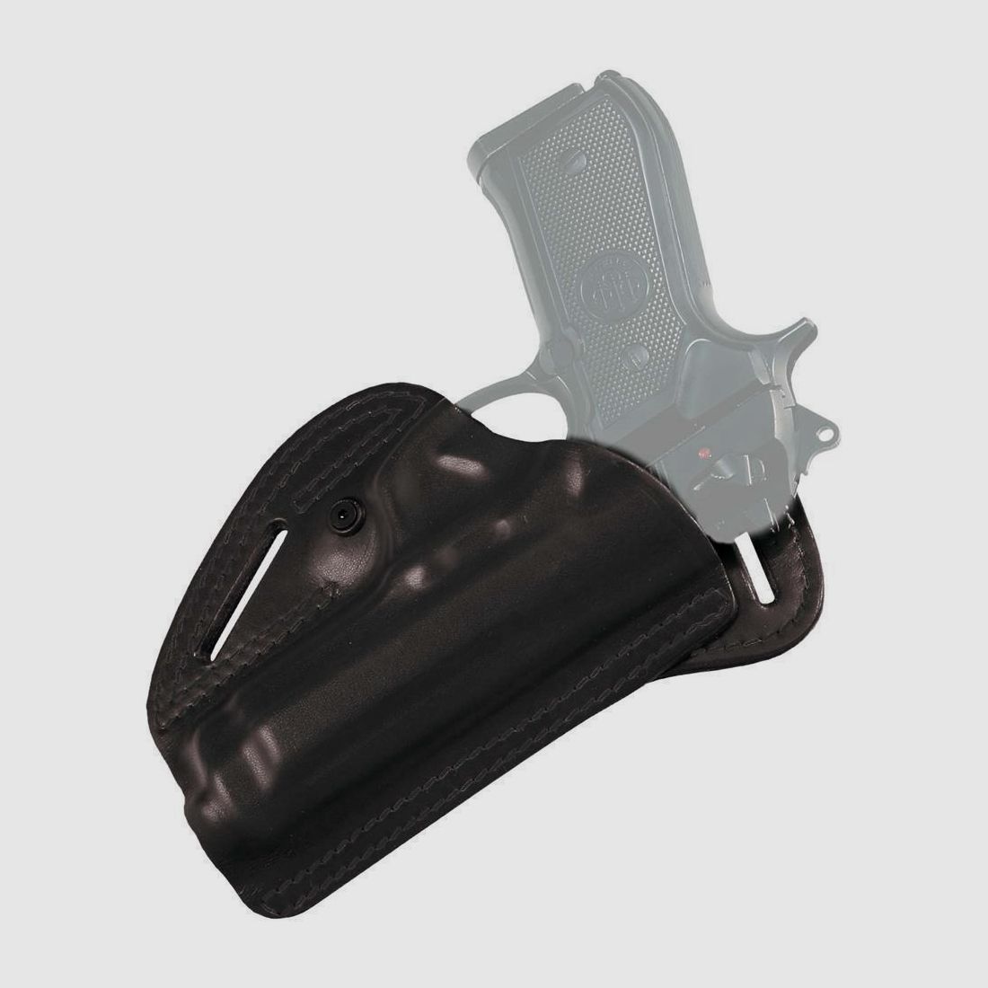 Offenes Rückenholster aus Leder