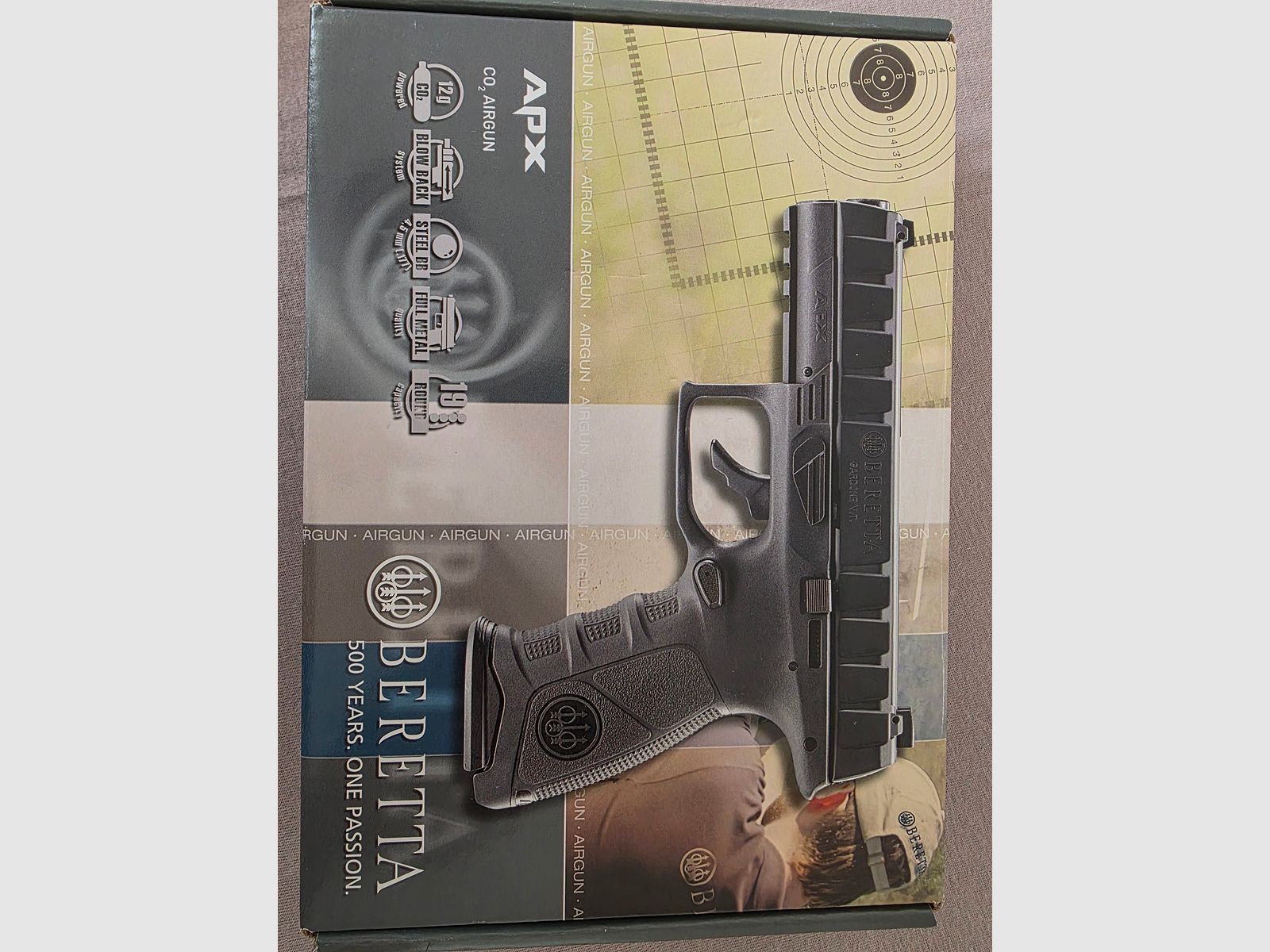 Beretta Apx 4,5mm Stahl BBs