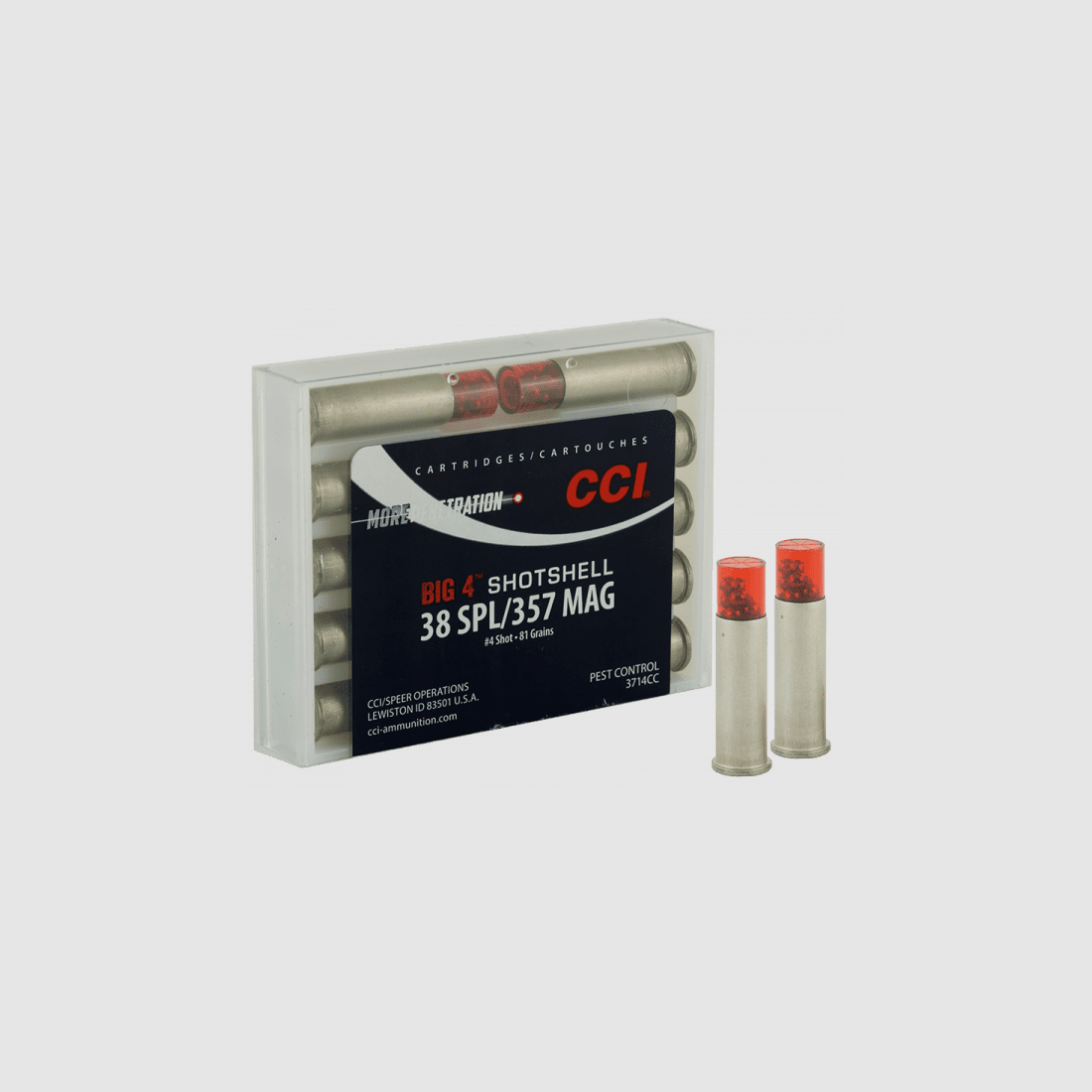 Blazer .38Special Shotshell 6,5g - 100gr. Für Kaliber .357 geeignet.