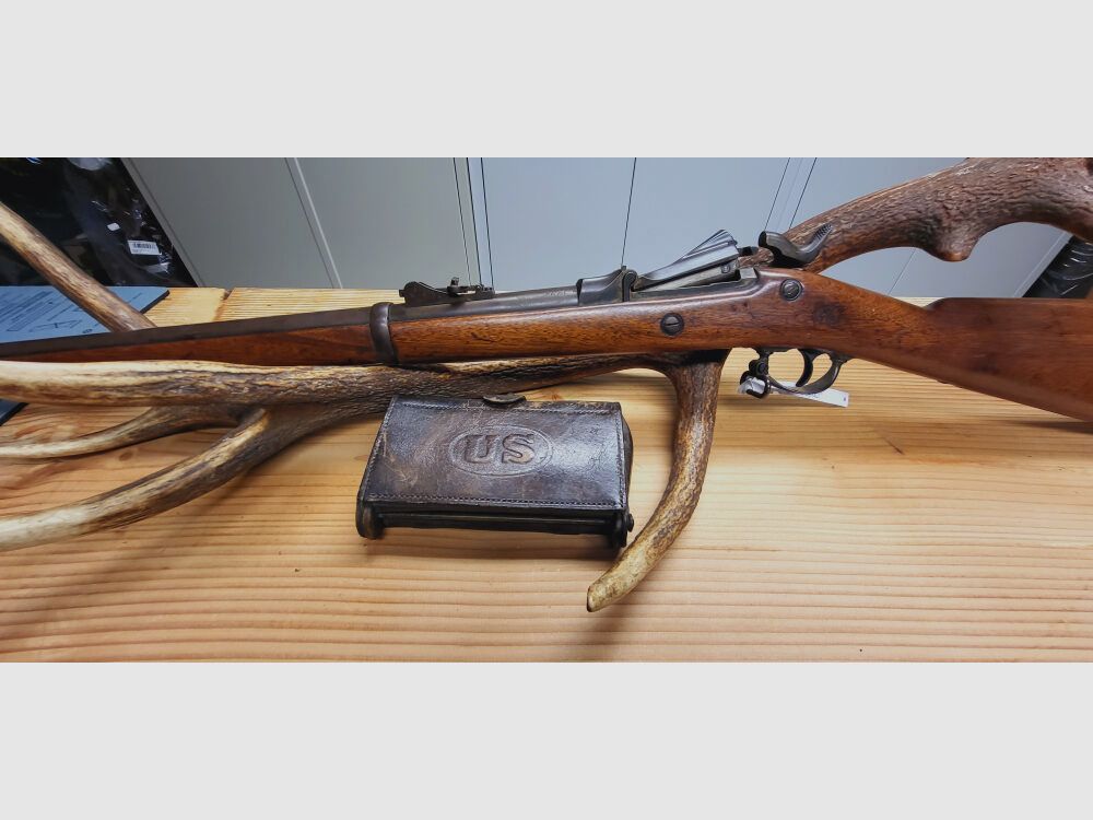 Springfield 1878 mit Original Munitionstasche